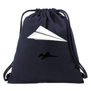 Paper Airplane Shadow Fgift16 Fighting Falcon Gift Drawstring Bag