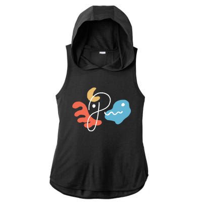 Plini Abstract Signature 2024 Ladies PosiCharge Tri-Blend Wicking Draft Hoodie Tank