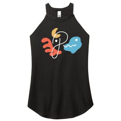 Plini Abstract Signature 2024 Women’s Perfect Tri Rocker Tank