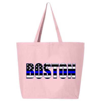 Protect And Serve In Boston Police Flag Pd 25L Jumbo Tote