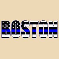 Protect And Serve In Boston Police Flag Pd Bag