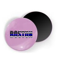 Protect And Serve In Boston Police Flag Pd Magnet