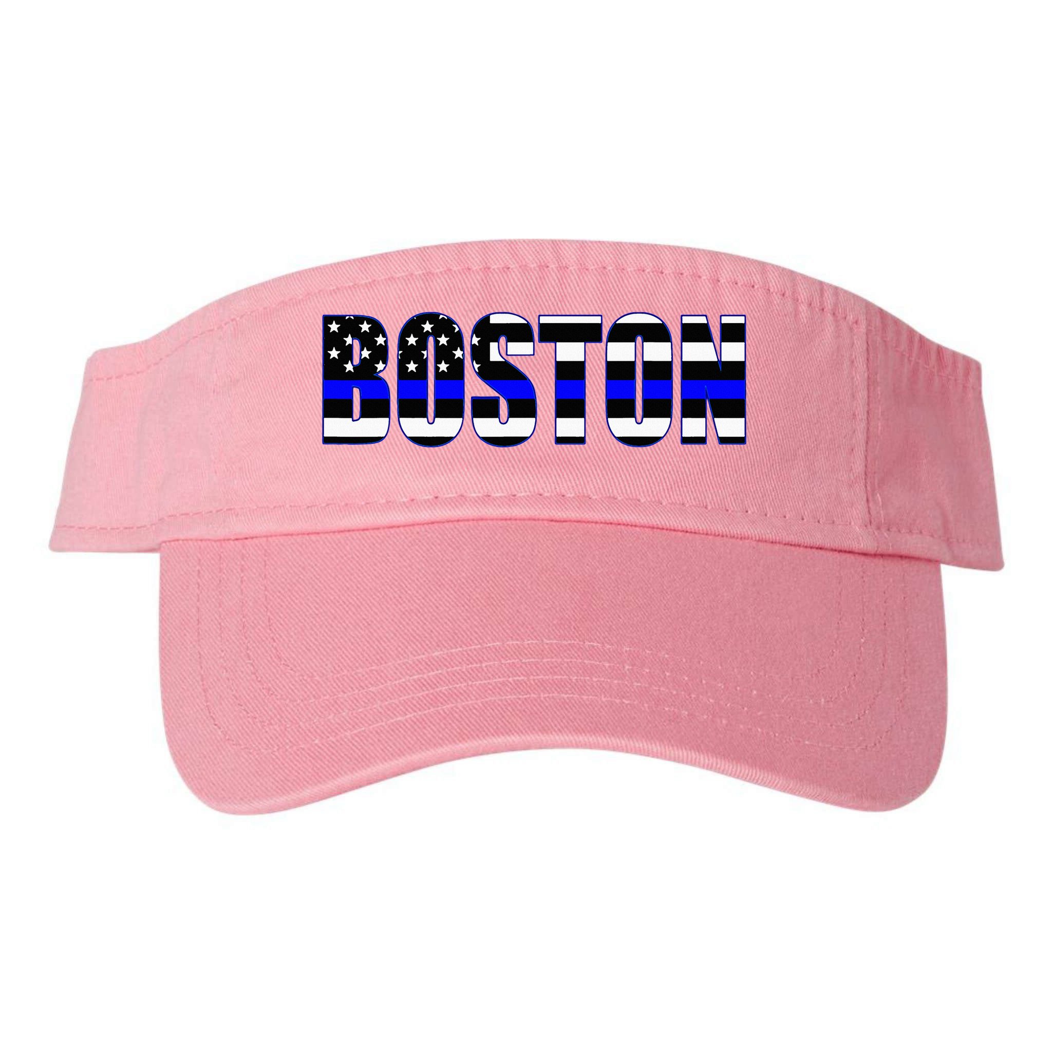Protect And Serve In Boston Police Flag Pd Visor