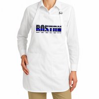 Protect And Serve In Boston Police Flag Pd Apron