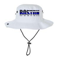 Protect And Serve In Boston Police Flag Pd Bucket Hat