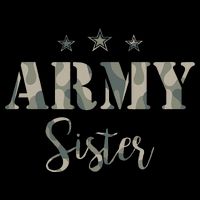 Proud Army Sister Camouflage Army Sister Cooling Performance Crew T-Shirt