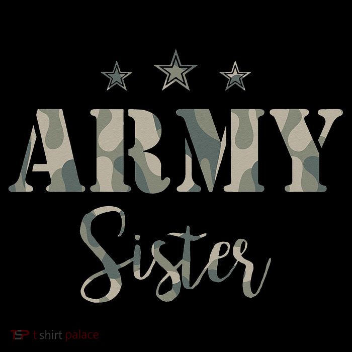 Proud Army Sister Camouflage Army Sister Impact Tech Backpack
