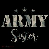 Proud Army Sister Camouflage Army Sister 16 in Basic Backpack