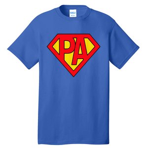 Physician Assistant SuperHero PA Costume Halloween Gifts Tall T-Shirt