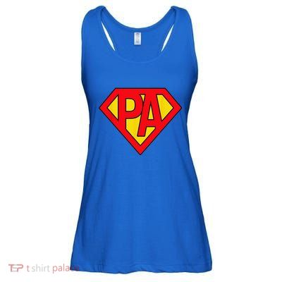 Physician Assistant SuperHero PA Costume Halloween Gifts Ladies Essential Flowy Tank