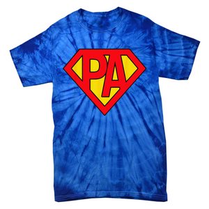 Physician Assistant SuperHero PA Costume Halloween Gifts Tie-Dye T-Shirt