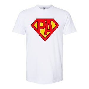 Physician Assistant SuperHero PA Costume Halloween Gifts Softstyle CVC T-Shirt