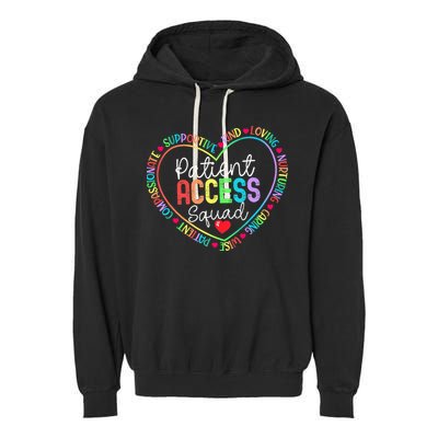 Patient Access Squad Specialist Rainbow Appreciation Garment-Dyed Fleece Hoodie