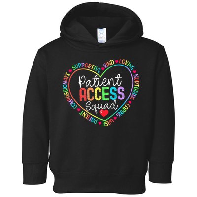 Patient Access Squad Specialist Rainbow Appreciation Toddler Hoodie