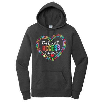 Patient Access Squad Specialist Rainbow Appreciation Women's Pullover Hoodie