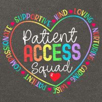 Patient Access Squad Specialist Rainbow Appreciation Cotton Canvas Backpack
