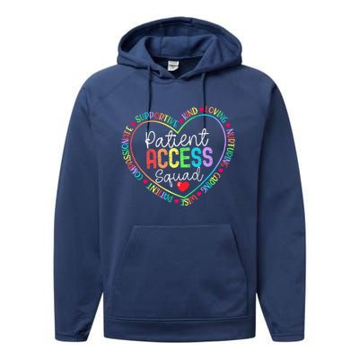 Patient Access Squad Specialist Rainbow Appreciation Performance Fleece Hoodie