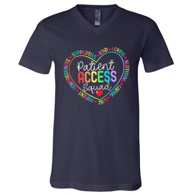 Patient Access Squad Specialist Rainbow Appreciation V-Neck T-Shirt