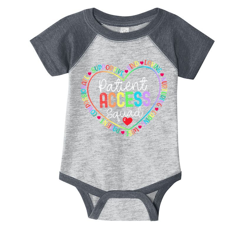 Patient Access Squad Specialist Rainbow Appreciation Infant Baby Jersey Bodysuit