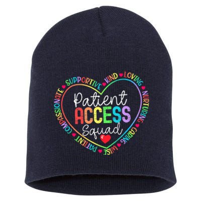 Patient Access Squad Specialist Rainbow Appreciation Short Acrylic Beanie