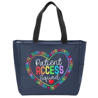 Patient Access Squad Specialist Rainbow Appreciation Zip Tote Bag