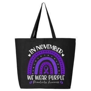 Prematurity Awareness Support In November We Wear Purple 25L Jumbo Tote