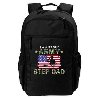 Proud Army StepDad-I'm A Proud Army Step Dad Camouflage Army Backpack