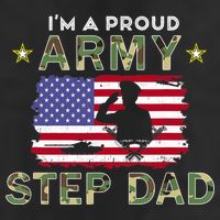Proud Army StepDad-I'm A Proud Army Step Dad Camouflage Army 11oz C Handle Ceramic Mug
