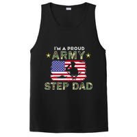 Proud Army StepDad-I'm A Proud Army Step Dad Camouflage Army PosiCharge Competitor Tank