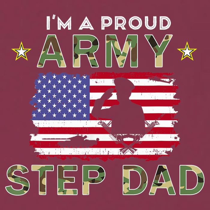 Proud Army StepDad-I'm A Proud Army Step Dad Camouflage Army 16oz Travel Tumbler
