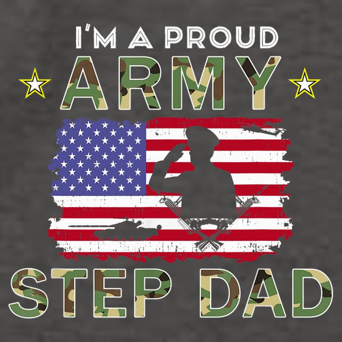 Proud Army StepDad-I'm A Proud Army Step Dad Camouflage Army Vector Backpack