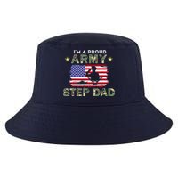 Proud Army StepDad-I'm A Proud Army Step Dad Camouflage Army Cool Comfort Performance Bucket Hat