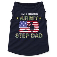 Proud Army StepDad-I'm A Proud Army Step Dad Camouflage Army Doggie Tank