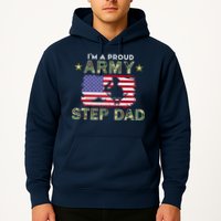 Proud Army StepDad-I'm A Proud Army Step Dad Camouflage Army Hoodie