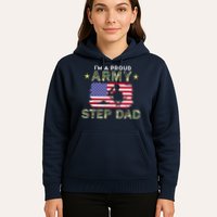Proud Army StepDad-I'm A Proud Army Step Dad Camouflage Army Hoodie