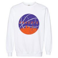 Phoenix Arizona State Love Basketball Vintage Design Garment-Dyed Sweatshirt