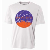 Phoenix Arizona State Love Basketball Vintage Design Cooling Performance Crew T-Shirt