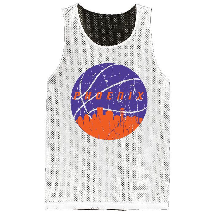 Phoenix Arizona State Love Basketball Vintage Design Mesh Reversible Basketball Jersey Tank