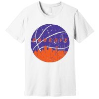 Phoenix Arizona State Love Basketball Vintage Design Premium T-Shirt