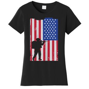 Patriot American Soldier Women's T-Shirt