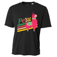 Peru Alpacas South America Vacation Cooling Performance Crew T-Shirt