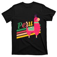 Peru Alpacas South America Vacation T-Shirt