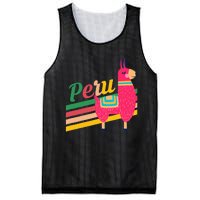 Peru Alpacas South America Vacation Mesh Reversible Basketball Jersey Tank