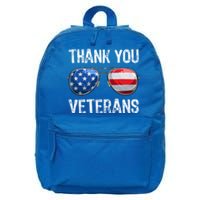 Patriotic America Sunglasses Thank You Veterans Day Gift 16 in Basic Backpack