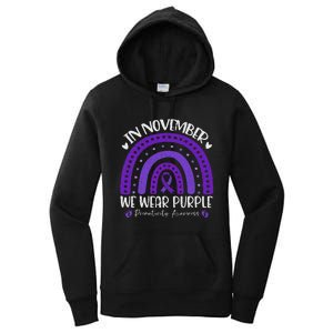 Prematurity Awareness Support In November We Wear Purple Women's Pullover Hoodie