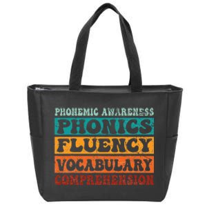 Phonemic Awareness | Science of Reading Teacher Zip Tote Bag