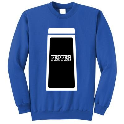 Pepper And Salt Shaker Funny Halloween Matching Couples Gift Sweatshirt