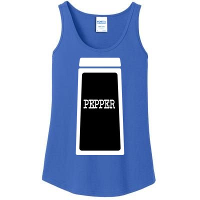 Pepper And Salt Shaker Funny Halloween Matching Couples Gift Ladies Essential Tank