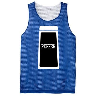 Pepper And Salt Shaker Funny Halloween Matching Couples Gift Mesh Reversible Basketball Jersey Tank