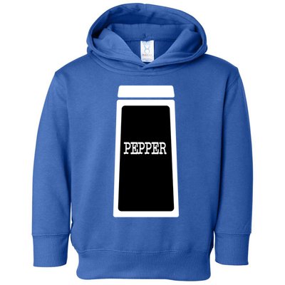 Pepper And Salt Shaker Funny Halloween Matching Couples Gift Toddler Hoodie